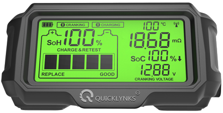 Wireless Battery Monitor - EVRIGARD BM-5 - Dashboard Display - Solar Powered